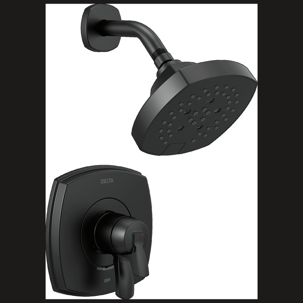 Delta Stryke 17 Series Shower Only Matte Black T17276-BL